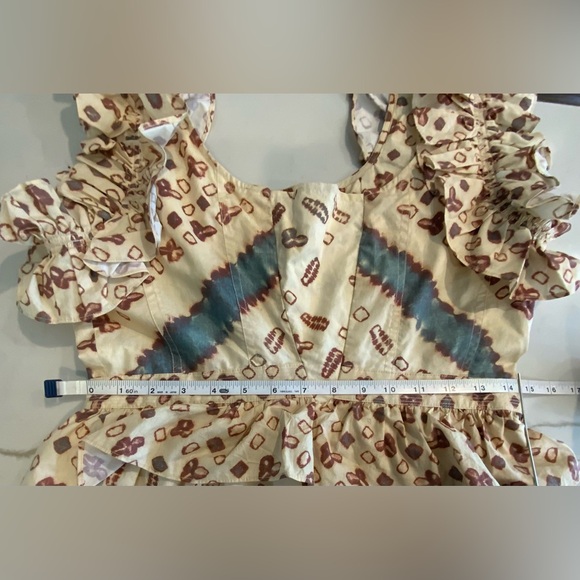 ULLA JOHNSON Nia Floral Ruffle Maxi Dress - Picture 4 of 15